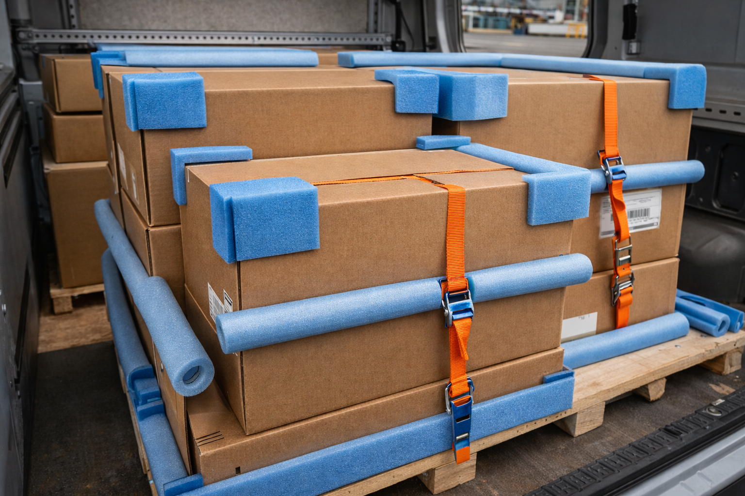 Narożniki piankowe i profile ochronne - skuteczna ochrona krawędzi podczas transportu